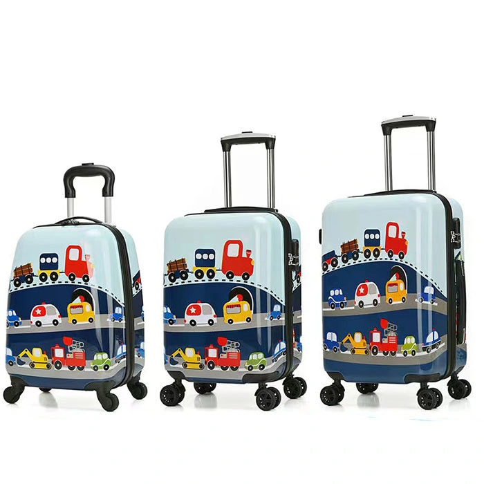 Wholesale Custom New Travel Case 16 Inch Ride on Multifunctional ABS Trolley Bags Kids Suitcase Children Scooter Trolley Luggage Suitcase