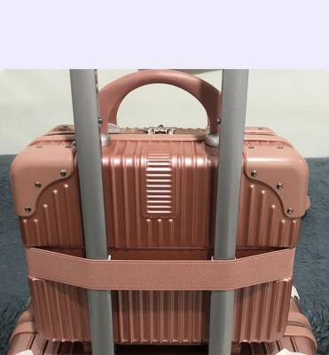 Orso cartone animato Borsa portaoggetti leggera e carina Password Box Custodia da viaggio cosmetica da 14 16 pollici Mini valigia